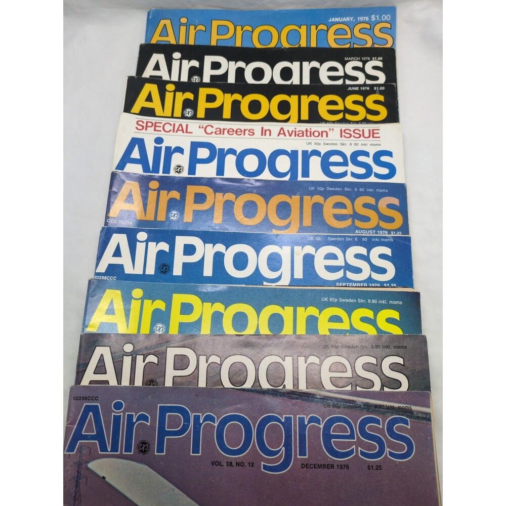 (9) 1979 Air Progress Magazines